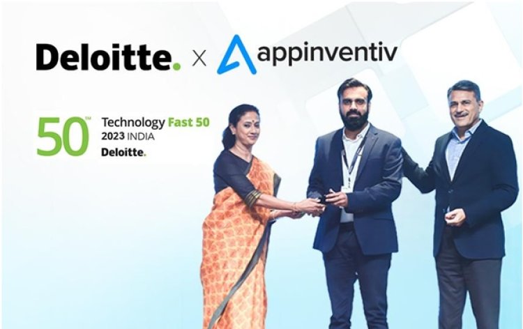 Appinventiv Wins Deloitte’s Fast 50 India 2023 Award