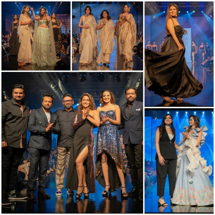 India Designer Show opens with a bang: Hotshot Celebrities walk the ramp