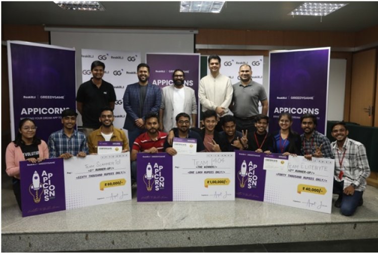 GreedyGame announces the winners of its first edition of ‘Appicorns’ hackathon for mobile app developers