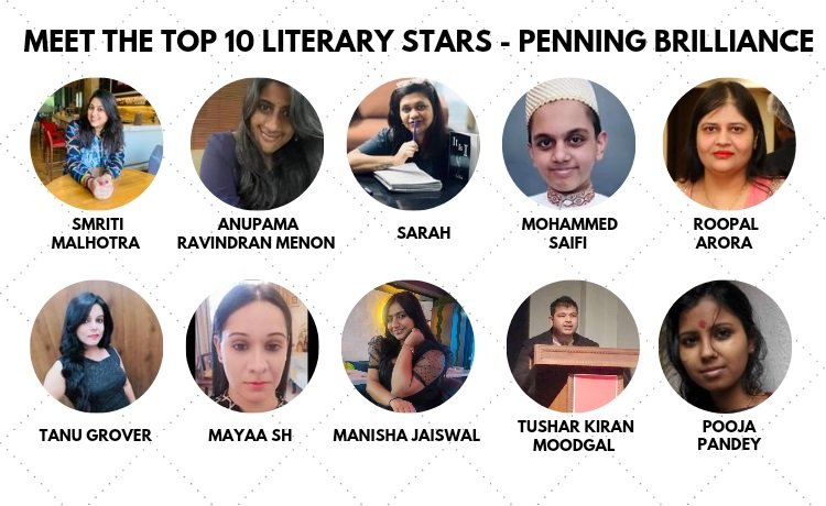 Celebrating Writing Talent - Meet The Top 10 Literary Stars - PENNING BRILLIANCE