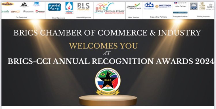 BRICS-CCI Annual Recognition Awards 2024